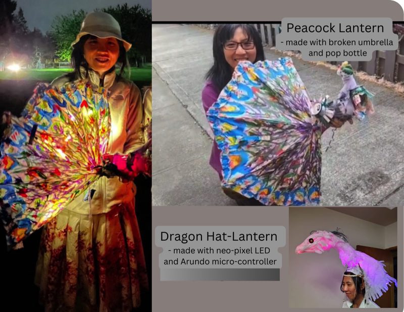 Peacock Lantern